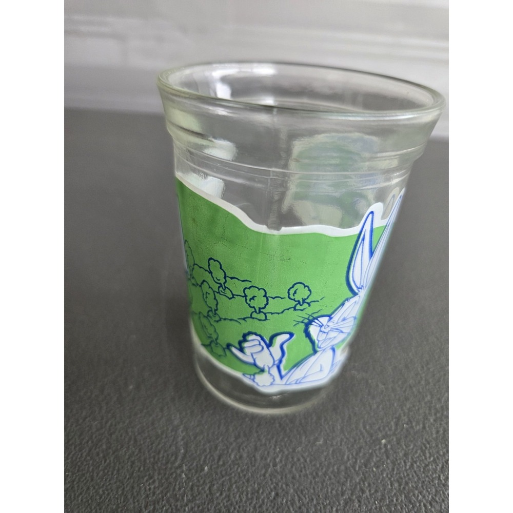 Vintage 1994 Welch's Jelly Jar Glass Looney Tunes #1